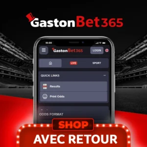 GastonBet365 solde avec retour