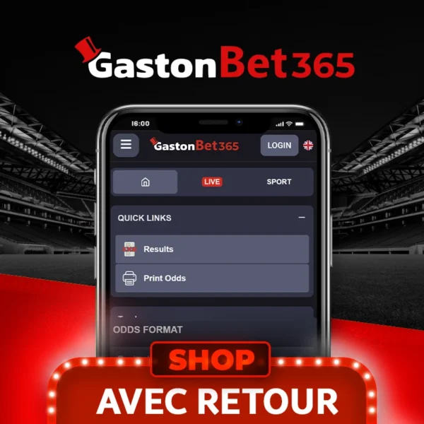 gastonbet365 avec retour GastonBet365 solde avec retour