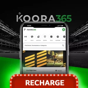 Koora365 recharge solde tunisie