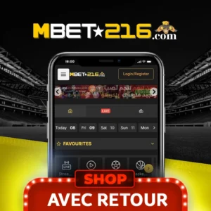 recharge Mbet216 avec retour