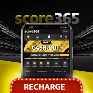Score365 recharge solde tunisie